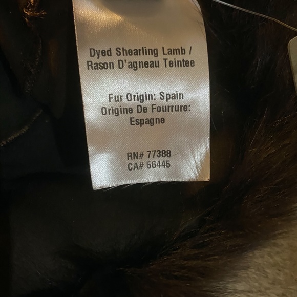 J.CREW TOSCANA SHEARLING HAT. SIZE: S-M (R… - Picture 3 of 9